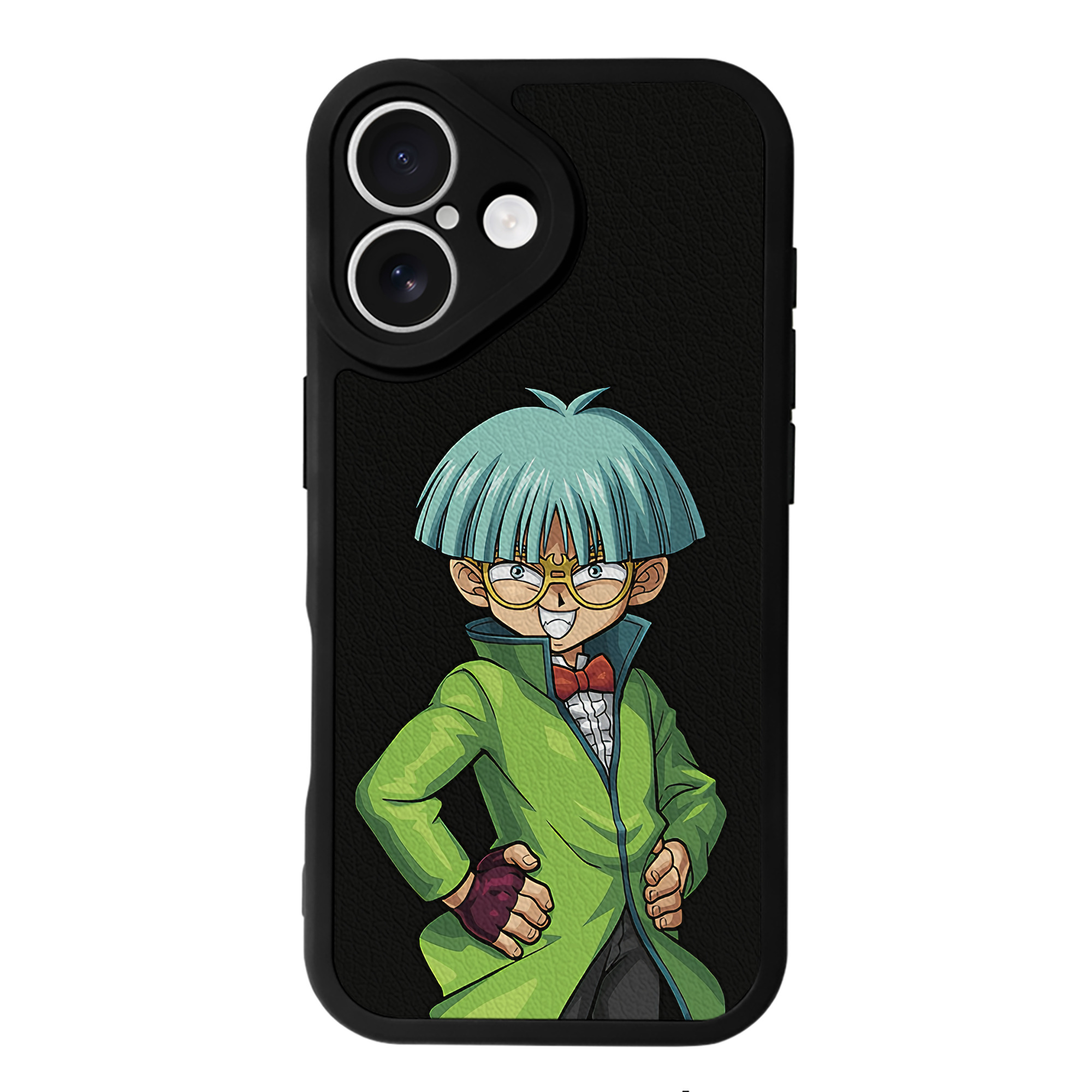 （画像用） 遊☆戯☆王 Yu-Gi-Oh! 【iPhone 16シリーズ対応】シリコンスマホケース（レザー調） 材質：シリコン